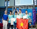 Sinh viên ĐH Duy Tân đã đoạt giải Ba tại cuộc thi quốc tế " Thiết kế mô hình nhà chống động đất" tại Đài Loan (TQ)