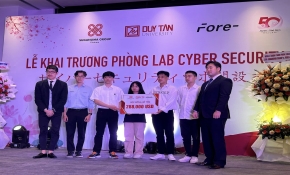 Đại Học Duy Tân có thêm Lab Máy tính Cấu hình Cao về An ninh Mạng từ Doanh nghiệp Nhật Bản