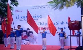 Đại Học Duy Tân tổ chức Lễ khai giảng năm học mới 2015-2016 và chào đón Tân sinh viên Khóa K21 tựu trường