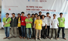 Thành tích của sinh viên ĐH Duy Tân tại kỳ thi Olympic Tin học sinh viên toàn quốc năm 2013